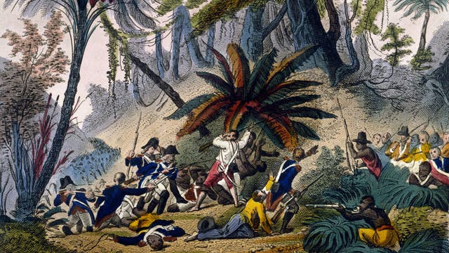 Französische Truppen waren 1802 auf Saint-Domingue, dem damaligen Haiti, gelandet, um den Anführer der Revolution, Toussaint Louverture, gefangen zu setzen.