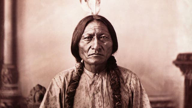 Sitting Bull um das Jahr 1883