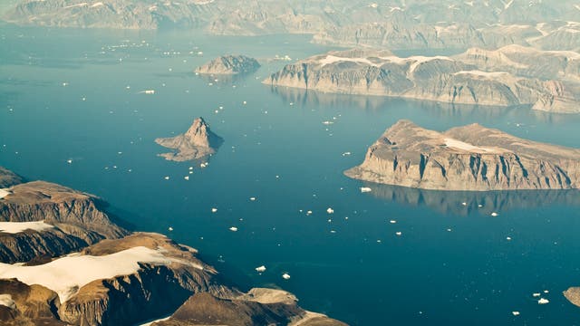 Grönland aus der Luft
