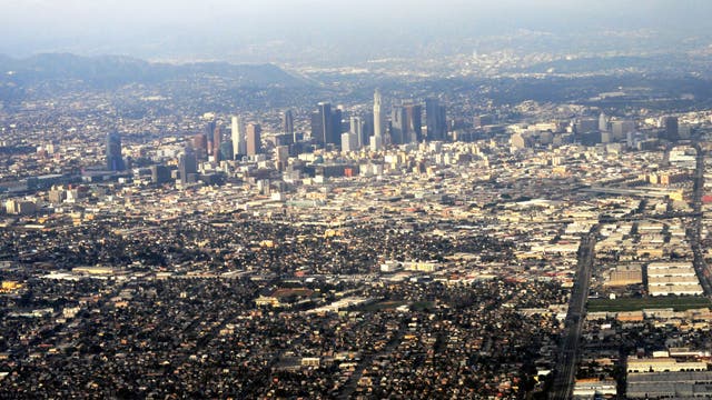 Luftaufnahme von Los Angeles