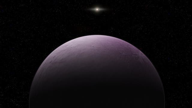 Der fernste Außenposten des Sonnensystems: 2018 VG18 (künstlerische Darstellung)