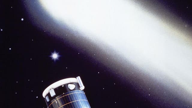 Giotto erkundet den Kometen Halley