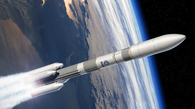Die Trägerrakete Ariane-6 soll schwere Lasten für Europas Raumfahrt ins All bringen