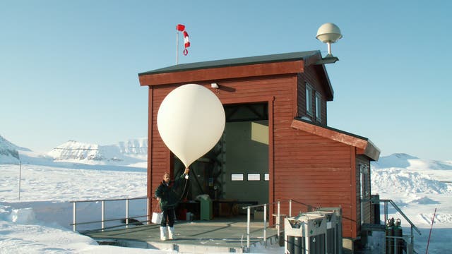 Atmosphärenforschung mit Ballonen