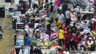 Markt auf den Kapverden, Kreol