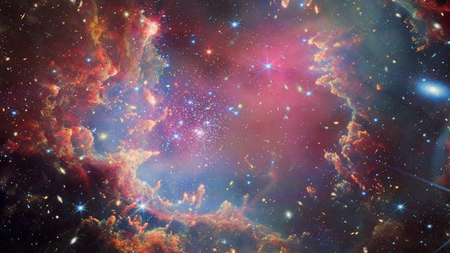 Bild des jungen Sternhaufens NGC 602