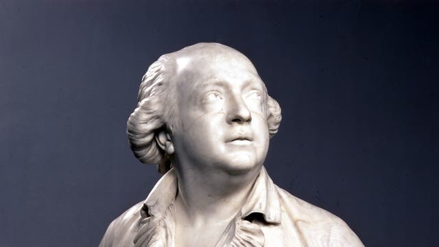 Büste des Grafen Cagliostro, die Skulptur entstand um 1790