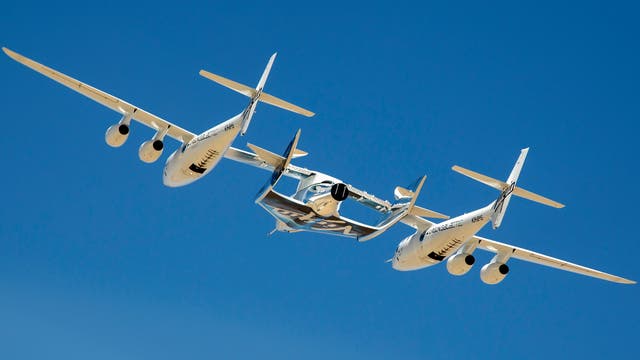 Testflug von SpaceShipTwo