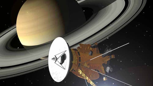 Cassini bei Saturn