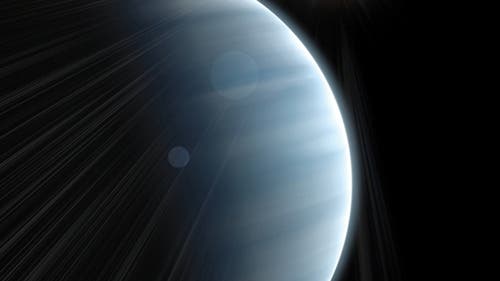Exoplanet mit magnetisch aktivem Stern