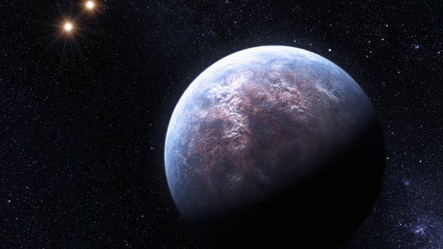 Ein Exoplanet im System Gliese 661