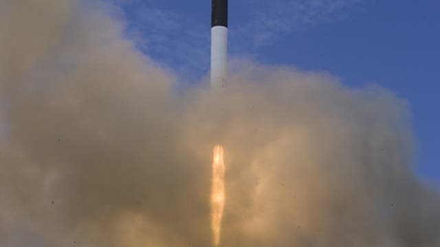 Start einer Falcon-1-Trägerrakete