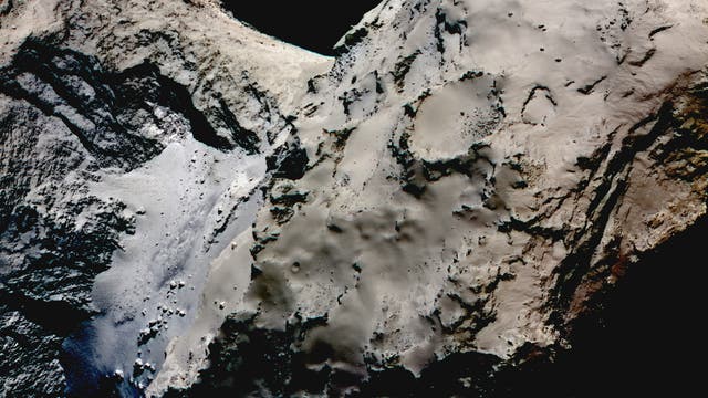 Rosetta-Mission: Falschfarbenaufnahme von 67P