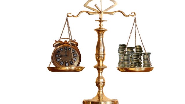Das Gleichgewicht zwischen Zeit und Geld