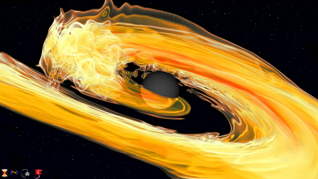 Neutronenstern kollidiert mit Schwarzem Loch