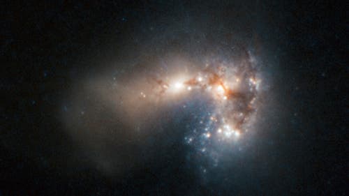 Die aktive Galaxie Haro 11