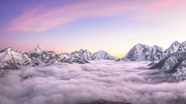 Gipfel des Himalajas