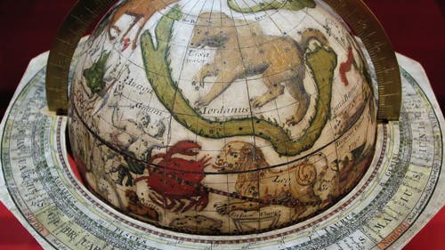 Himmelsglobus von Matthäus Seutter