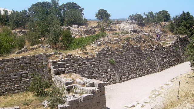 Mauern von Troja, Hisarlik, Türkei