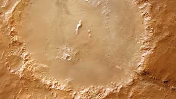 Holden Crater auf Mars