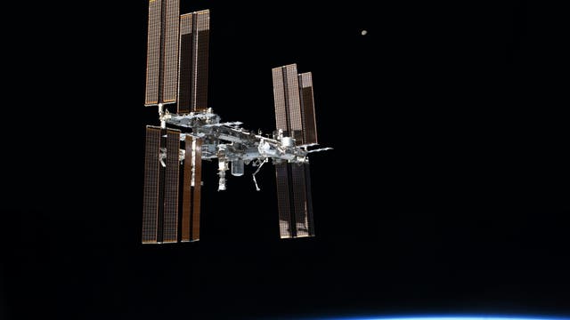 Die ISS im Orbit