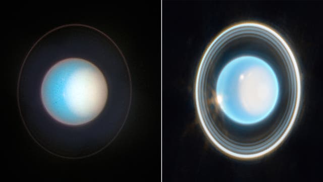 Hubble, Webb, Uranus