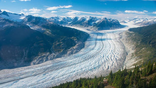 Der Klinaklini-Gletscher ist der größte Gletscher Westkanadas.