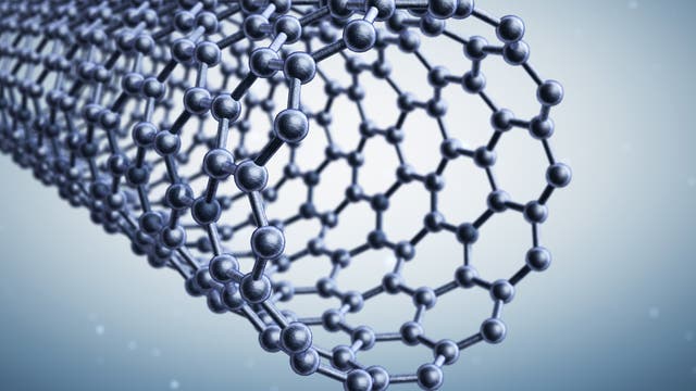 Kohlenstoffnanoröhren haben eine bienenwabenförmige Molekülstruktur