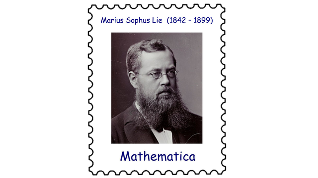 Marius Sophus Lie (1842 – 1899)