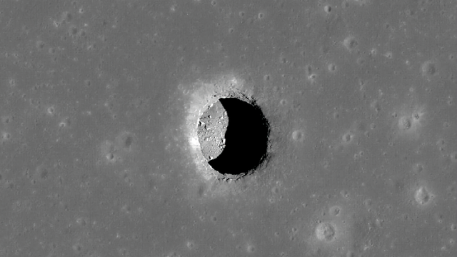 Krater im Mare Tranquillitatis