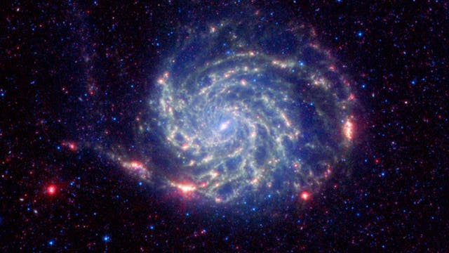 Die Spiralgalaxie Messier 101 im Sternbild Großer Bär