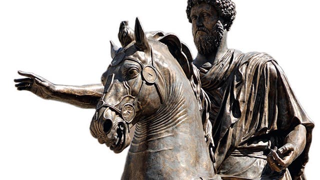 Bronzestatuen von Kaisern und Göttern&nbsp;– wie das von Marc Aurel&nbsp;- signalisierten Roms Macht auch am Rand des Imperiums. Die Kunst des Bronzegusses war im Römischen Reich hoch entwickelt. Lebens- bis überlebensgroße Standbilder wurden sogar in Serie gefertigt.
