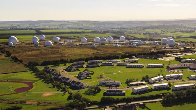 NSA Luftwaffenstützpunkt Menwith Hill Harrowgate, North Yorkshire, England
