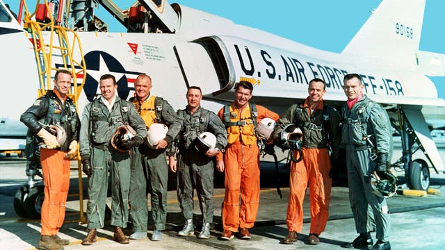 Die Astronauten des Mercury-Programms