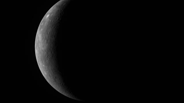 Merkur im Blick der Raumsonde Messenger
