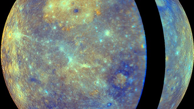 Der sonnennächste Planet Merkur