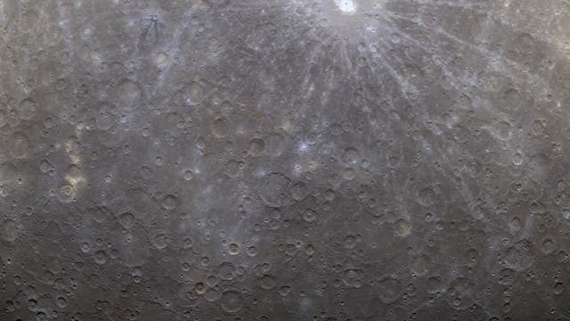 Erstes Farbbild aus der Merkurumlaufbahn