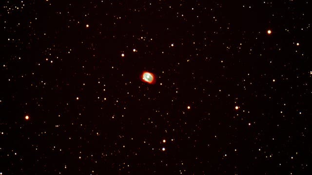 Farbaufnahme des Planetarischen Nebels NGC 3132 mit einem Amateurtelskop