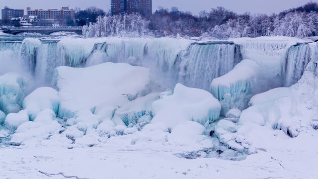Niagarafälle im Winter (Januar 2017)