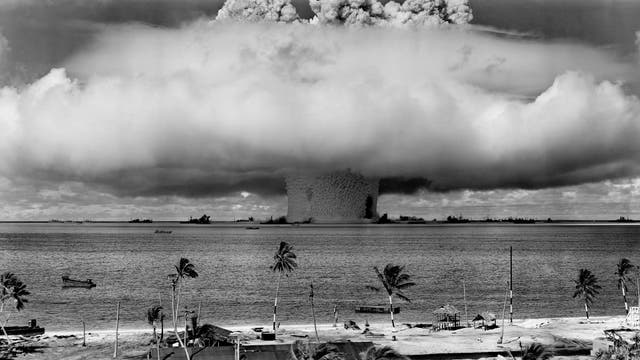 Kernwaffentest des US-Militärs auf dem Bikini-Atoll 1946