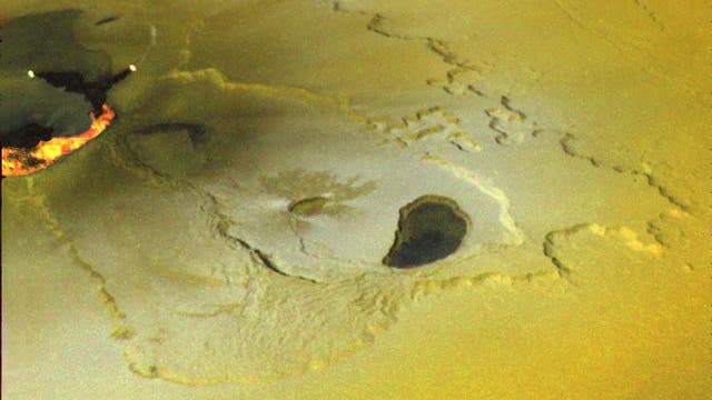 Vulkanausbruch auf Jupitermond Io