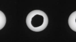 Phobos verfinstert die Sonne
