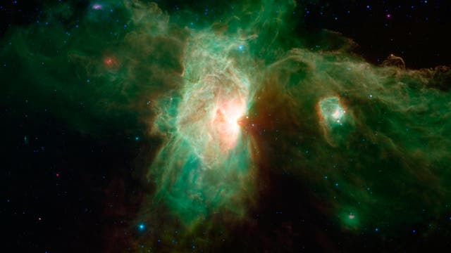 Die Dunkelwolke aus dem Orion: Pferdekopfnebel im Infrarot