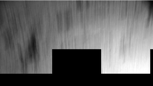 Aufnahme von 67P durch Philae, während die Sonde vom Kometen abprallte.