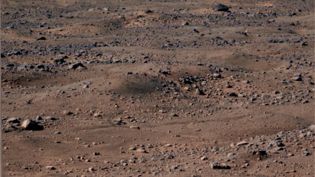 Die Marsarktis am 7. Oktober 2008 im Blick von Phoenix