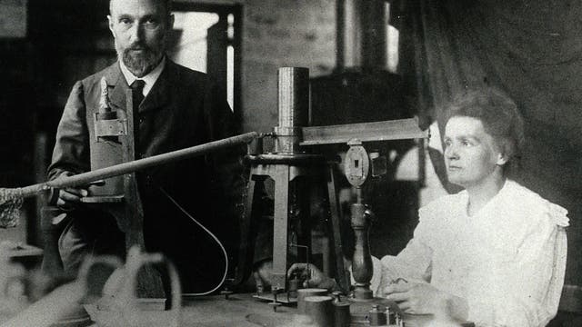 Marie und Pierre Curie