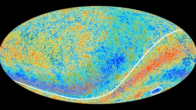 Plancks Himmelskarte