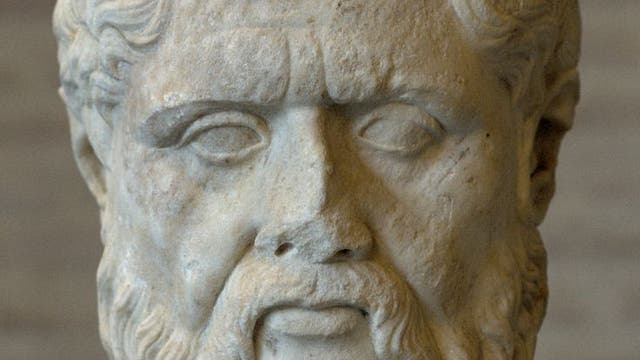 Römische Kopie von Platons Kopf