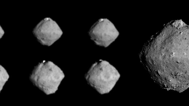 Raumsonde Hayabusa-2 fotografierte den Asteroiden Ryugu 