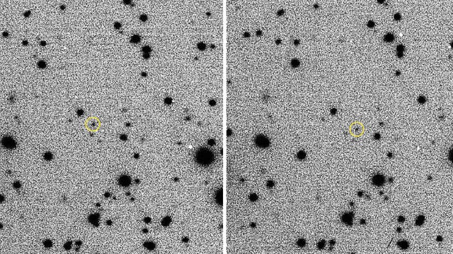 Der rund drei Kilometer große Asteroid 2015 BZ509 umkreist die Sonne entgegengesetzt zur normalen Bewegungsrichtung
